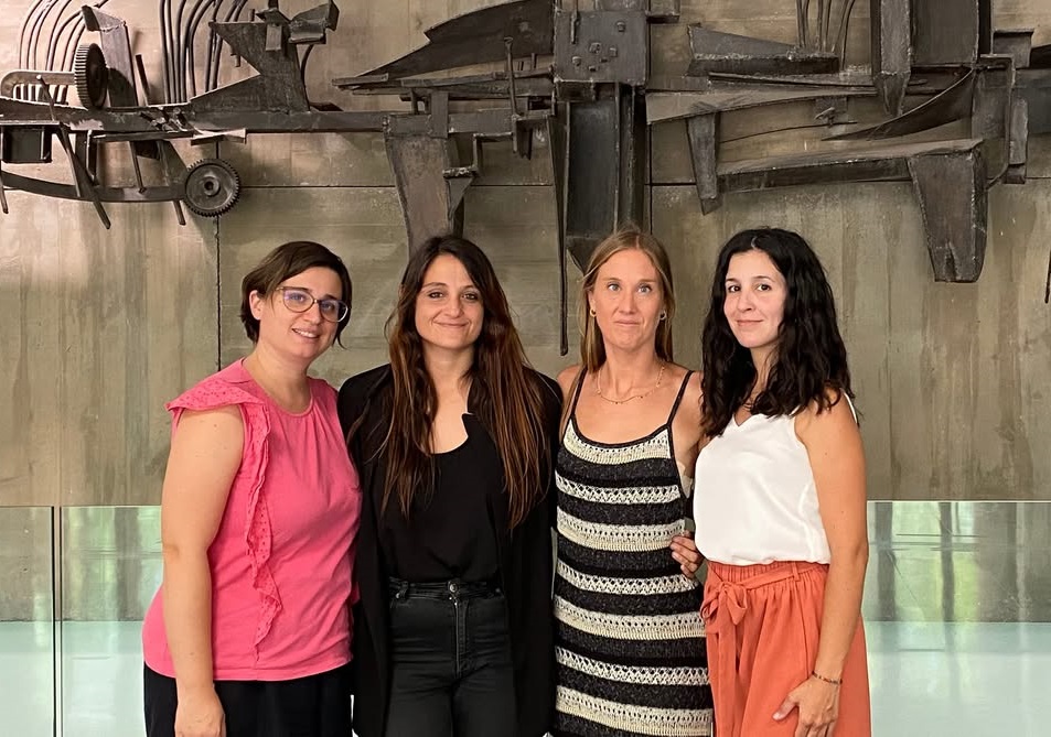 (De izquierda a derecha). Irene Checa, Carolina Pinazo, Alicia Sales y Rita Redondo.